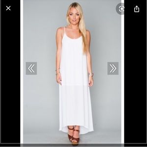 Show me your mumu white dress new with tags